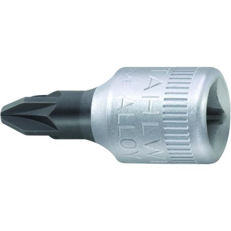 44 PZ 2 - Nasadka trzpieniowa 1/4" do śrub Pozidriv®, PZ2 44 PZ 2 - Nasadka trzpieniowa 1/4" do śrub Pozidriv®, PZ2