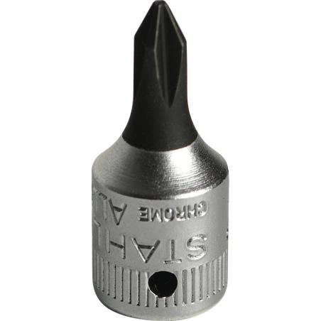 44 P 1 - Nasadka trzpieniowa 1/4" do śrub Phillips®, PH1 44 P 1 - Nasadka trzpieniowa 1/4" do śrub Phillips®, PH1
