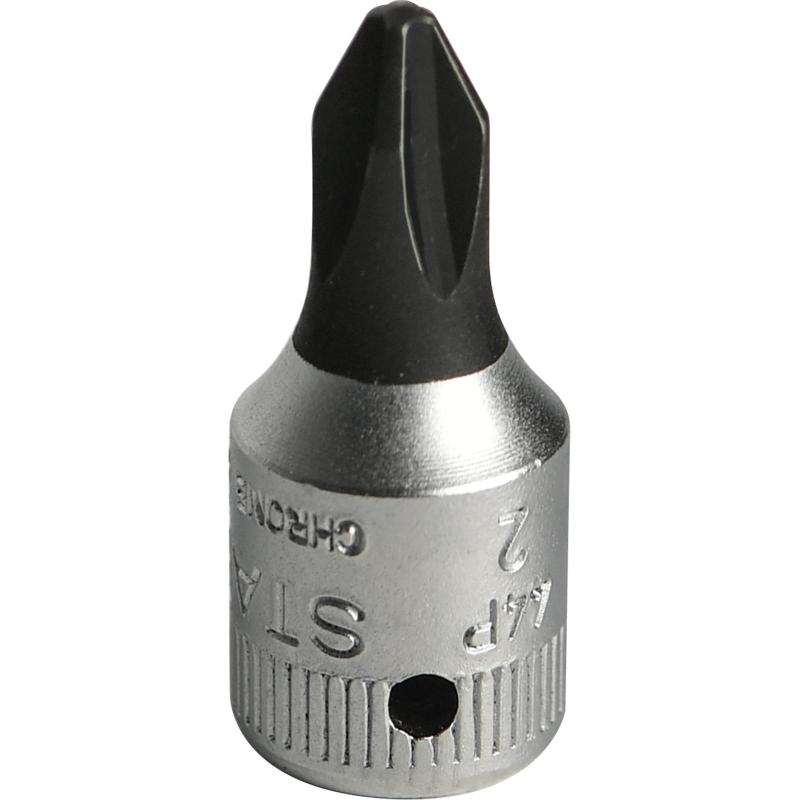 44 P 2 - Nasadka trzpieniowa 1/4" do śrub Phillips®, PH2 44 P 2 - Nasadka trzpieniowa 1/4" do śrub Phillips®, PH2