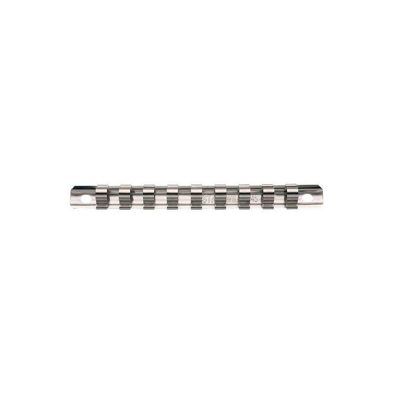 45 CL-1 - Szyna na nasadki 3/8" z 9 zaczepami 45 CL-1 - Szyna na nasadki 3/8" z 9 zaczepami