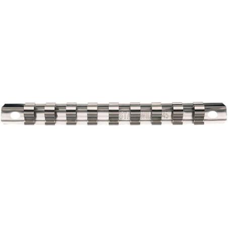 45 CL-1 - Szyna na nasadki 3/8" z 9 zaczepami 45 CL-1 - Szyna na nasadki 3/8" z 9 zaczepami