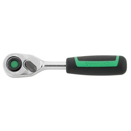 419B - Grzechotka 1/4" do końcówek typu BIT 1/4", drobnozębowa, z 2-komponentową rękojeścią