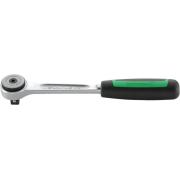 515-2K - Grzechotka 1/2" drobnozębowa, z 2-komponentową rękojeścią