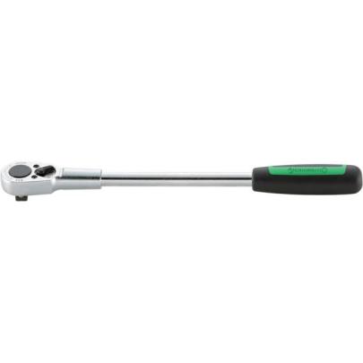 532 - Grzechotka 1/2" długa, z 2-komponentową rękojeścią
