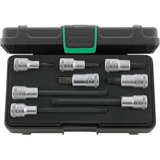 3054X/54X/8 - Zestaw nasadek 1/2" trzpieniowych XZN, M6 - M14 (8 szt.)