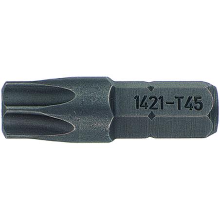 1421 T 45 - Bit standardowy do śrub Torx, T45 x 25 mm (1 szt.)