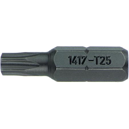 1410 T 6 - Bit standardowy do śrub Torx, T6 x 25 mm (1 szt.)