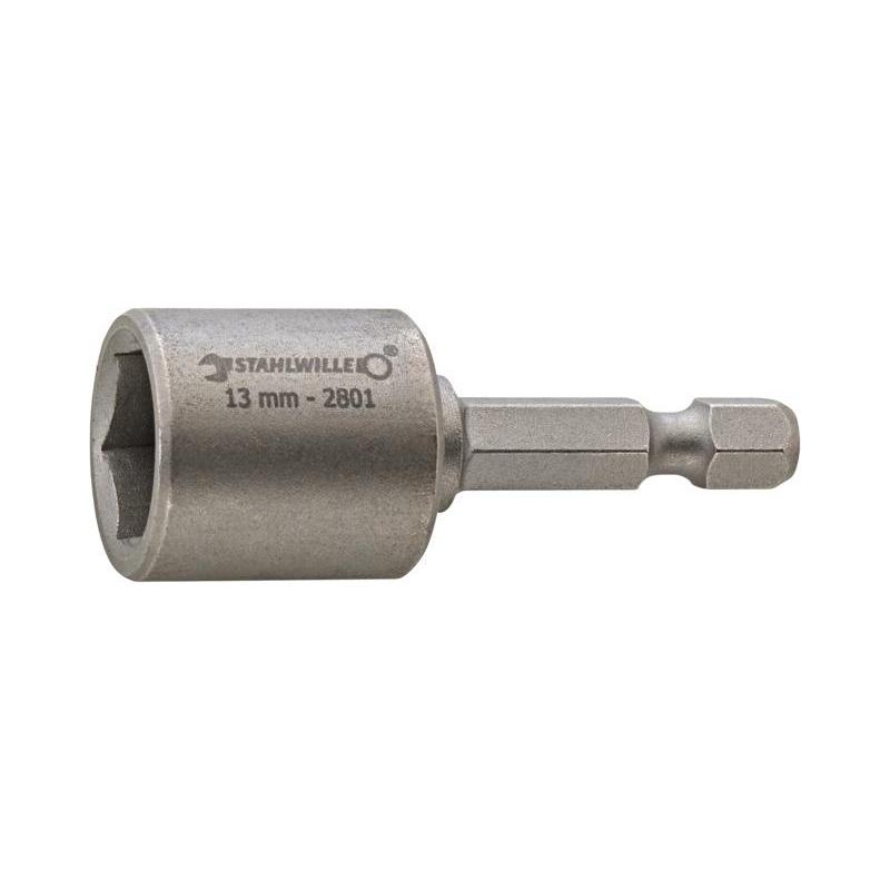 2801N/ 7 - Nasadka trzpieniowa 1/4" 6-kątna z magnesem, metryczna, 7 mm 2801N/ 7 - Nasadka trzpieniowa 1/4" 6-kątna z magnesem, metryczna, 7 mm