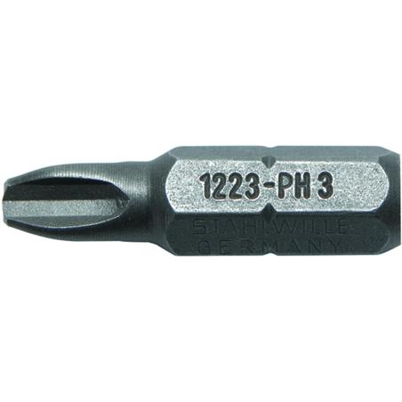 1220 - Bit standardowy do śrub Phillips, PH0 x 25 mm (1 szt.) 1220 - Bit standardowy do śrub Phillips, PH0 x 25 mm (1 szt.)
