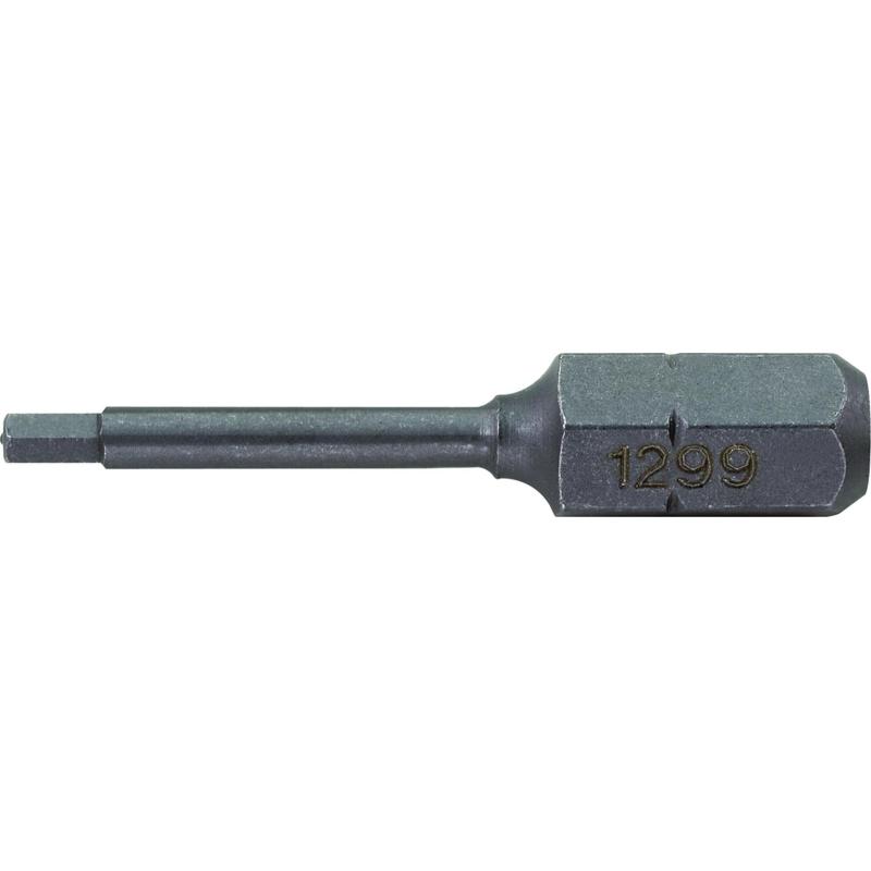 1299 - Bit standardowy do śrub z gniazdem 6-kątnym, 2 x 34 mm (1 szt.) 1299 - Bit standardowy do śrub z gniazdem 6-kątnym, 2 x 34 mm (1 szt.)