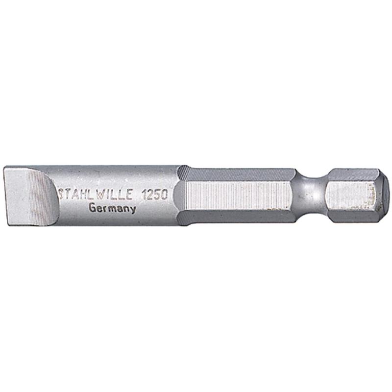 1250 - Bit standardowy do śrub z rowkiem, 1,6 x 8 x 50 mm (1 szt.) 1250 - Bit standardowy do śrub z rowkiem, 1,6 x 8 x 50 mm (1 szt.)
