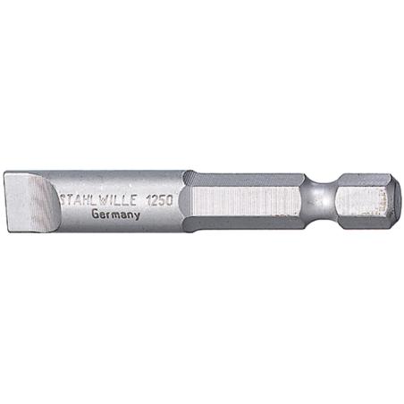 1250 - Bit standardowy do śrub z rowkiem, 1,6 x 8 x 50 mm (1 szt.) 1250 - Bit standardowy do śrub z rowkiem, 1,6 x 8 x 50 mm (1 szt.)