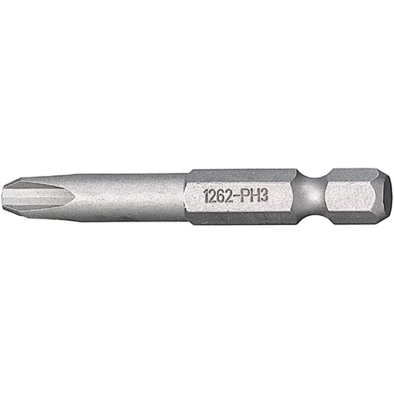1261 - Bit standardowy do śrub Phillips, PH2 x 50 mm (1 szt.) 1261 - Bit standardowy do śrub Phillips, PH2 x 50 mm (1 szt.)