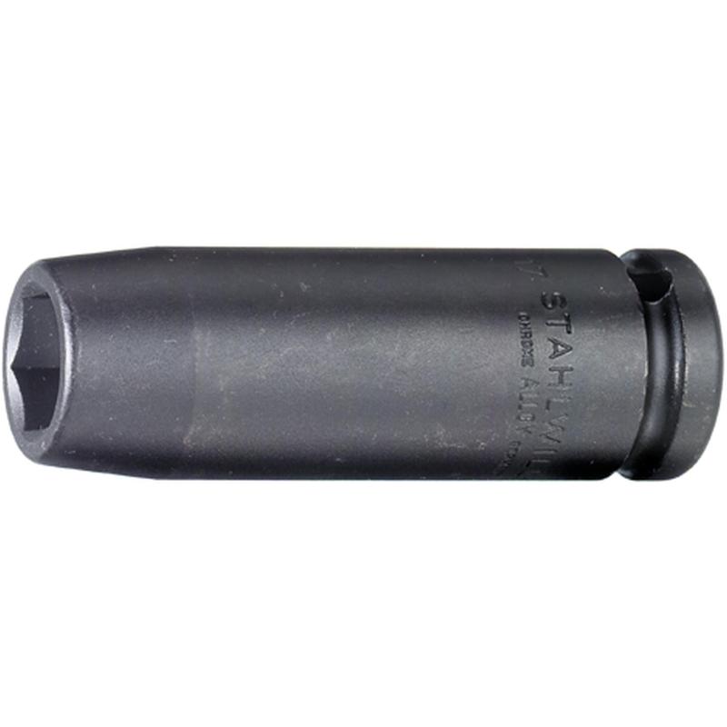 51 IMP 15 - Nasadka udarowa 1/2" 6-kątna, długa, metryczna, 15 mm 51 IMP 15 - Nasadka udarowa 1/2" 6-kątna, długa, metryczna, 15 mm