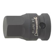 54 IMP 19 - Nasadka udarowa 1/2" trzpieniowa do śrub 6-kątnych metrycznych, 19 mm