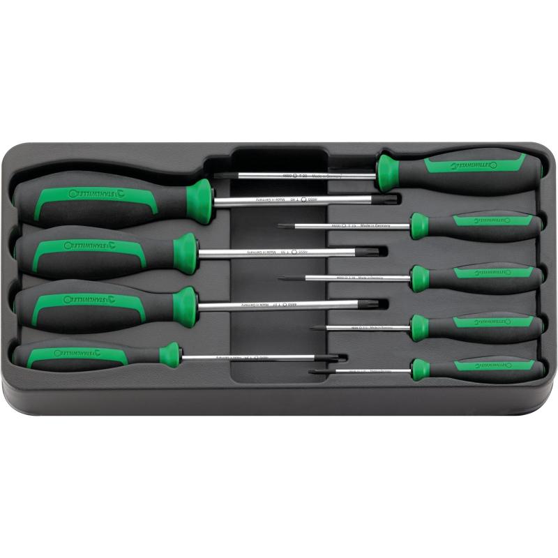 ES 4650/9 - Moduł wkrętaków do śrub TORX®, T8 - T40 (9 szt.), wkładka plastikowa ES 4650/9 - Moduł wkrętaków do śrub TORX®, T8 - T40 (9 szt.), wkładka plastikowa