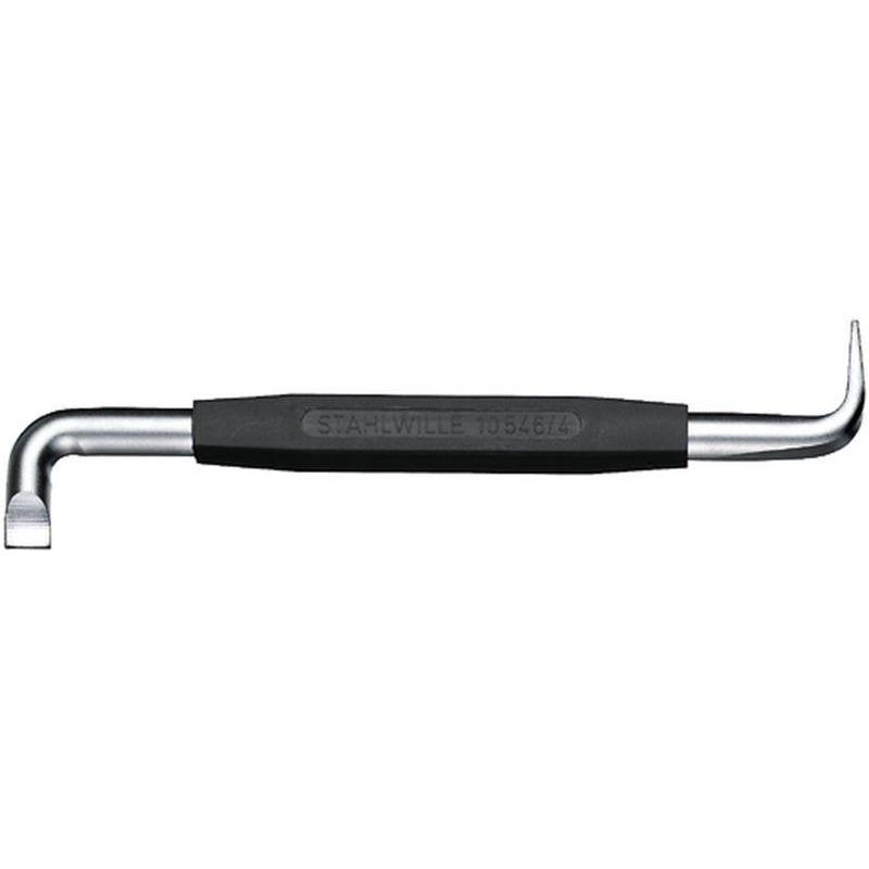 10546 2 - Wkrętak kątowy do śrub z rowkiem, 4 x 100 mm 10546 2 - Wkrętak kątowy do śrub z rowkiem, 4 x 100 mm