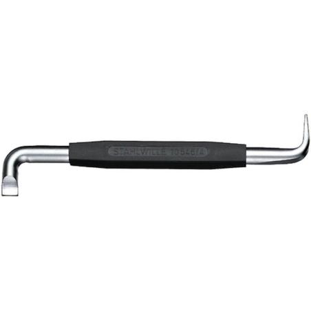 10546 2 - Wkrętak kątowy do śrub z rowkiem, 4 x 100 mm 10546 2 - Wkrętak kątowy do śrub z rowkiem, 4 x 100 mm