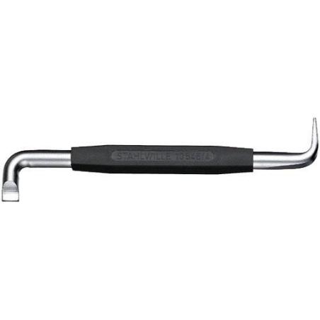 10546 2 - Wkrętak kątowy do śrub z rowkiem, 4 x 100 mm 10546 2 - Wkrętak kątowy do śrub z rowkiem, 4 x 100 mm