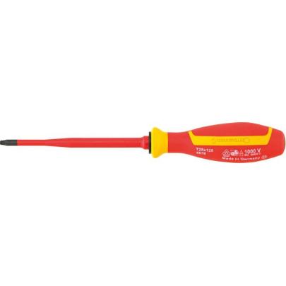 4676 VDE T25 - Wkrętak izolowany VDE DRALL+ do śrub TORX®, T25 x 125 mm