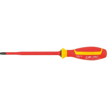 4676 VDE T30 - Wkrętak izolowany VDE DRALL+ do śrub TORX®, T30 x 150 mm 4676 VDE T30 - Wkrętak izolowany VDE DRALL+ do śrub TORX®, T30 x 150 mm