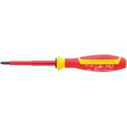 4670 VDE 0 - Wkrętak izolowany VDE DRALL+ do śrub Pozidriv, PZ0 x 60 mm