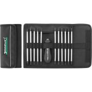 4798 - Rękojeść z 11 grotami do śrub z rowkiem, Phillips, Pozidriv, Torx, Hex i Hex z kulką