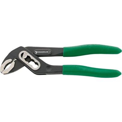 6515 6 125 - Szczypce nastawne "MINI", szczęki polerowane czernione, 125 mm