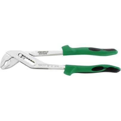 6551 5 240 - Szczypce nastawne do rur, szczęki chromowane, 245 mm