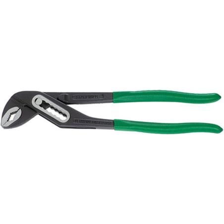 6551 6 300 - Szczypce nastawne do rur, szczęki polerowane czernione, 302 mm