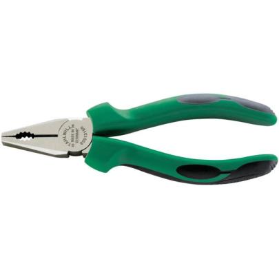 6501 3 160 - Szczypce uniwersalne, szczęki polerowane, 160 mm