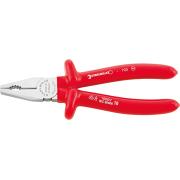 6501 7 180 VDE - Szczypce uniwersalne izolowane VDE, szczęki chromowane, 180 mm