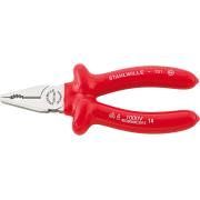 6501 7 200 VDE - Szczypce uniwersalne izolowane VDE, szczęki chromowane, 200 mm