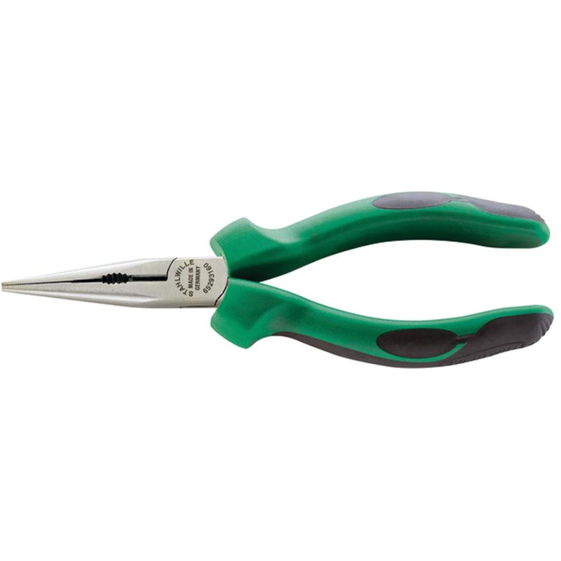 6529 3 160 - Szczypce półokrągłe, z ostrzem tnącym, proste, szczęki polerowane, 160 mm 6529 3 160 - Szczypce półokrągłe, z ostrzem tnącym, proste, szczęki polerowane, 160 mm