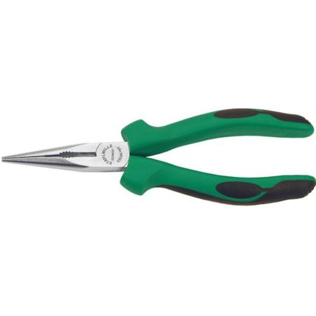 6529 5 160 - Szczypce półokrągłe, z ostrzem tnącym, proste, szczęki chromowane, 160 mm 6529 5 160 - Szczypce półokrągłe, z ostrzem tnącym, proste, szczęki chromowane, 160 mm