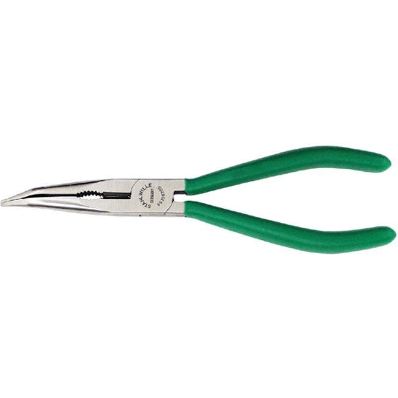 6530 6 160 - Szczypce półokrągłe, z ostrzem tnącym, odgięte 45°, szczęki polerowane, 160 mm 6530 6 160 - Szczypce półokrągłe, z ostrzem tnącym, odgięte 45°, szczęki polerowane, 160 mm