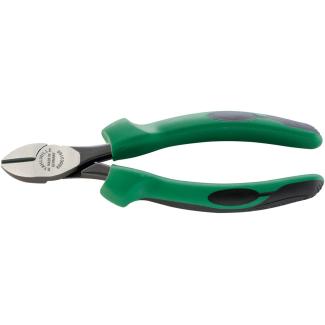 6600 3 160 - Szczypce tnące boczne, szczęki polerowane, 160 mm