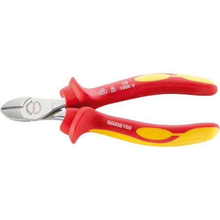 6600 8 145 VDE - Szczypce tnące boczne izolowane VDE, szczęki chromowane, 140 mm 6600 8 145 VDE - Szczypce tnące boczne izolowane VDE, szczęki chromowane, 140 mm