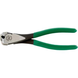 6618 6 160 - Szczypce tnące czołowe, wzmocnione, szczęki polerowane, 160 mm