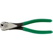 6618 6 160 - Szczypce tnące czołowe, wzmocnione, szczęki polerowane, 160 mm