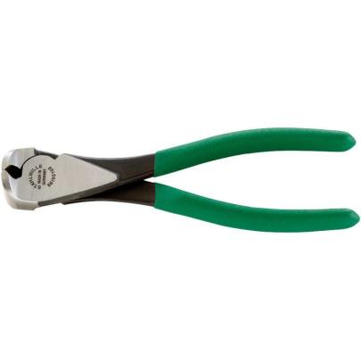 6618 6 160 - Szczypce tnące czołowe, wzmocnione, szczęki polerowane, 160 mm