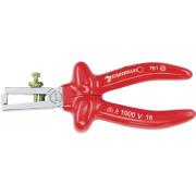 6622 7 160 VDE - Szczypce do zdejmowania izolacji izolowane VDE, szczęki chromowane, 160 mm