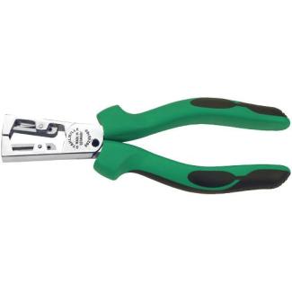 6624 5 160 - Szczypce do zdejmowania izolacji, samonastawne, szczęki chromowane, 160 mm