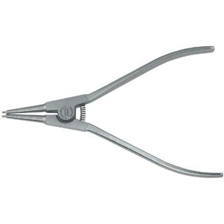 6545 4 000 - Szczypce do pierścieni osadczych zewnętrznych, proste, szczęki chromowane, 3 - 10 mm