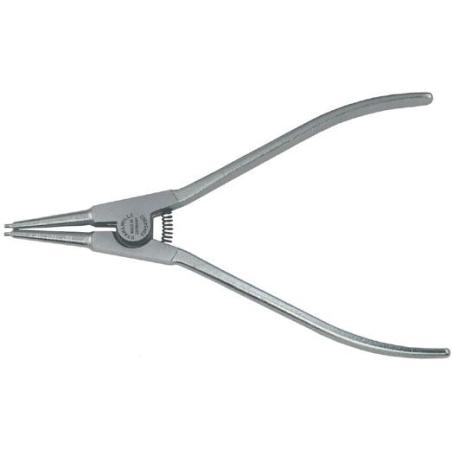 6545 4 000 - Szczypce do pierścieni osadczych zewnętrznych, proste, szczęki chromowane, 3 - 10 mm