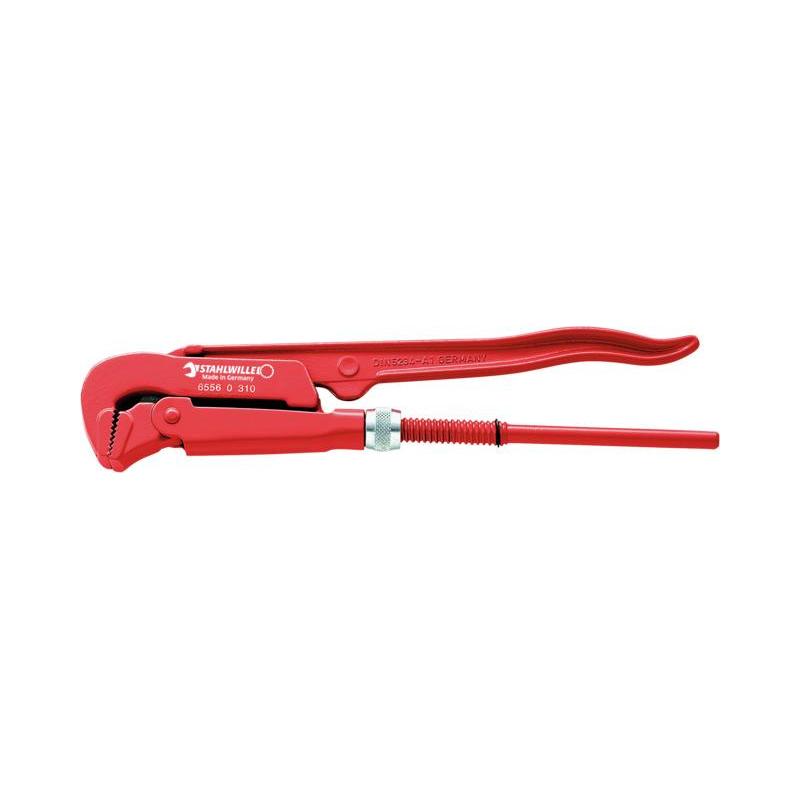 6556 0 310 - Klucz szwedzki do rur 1", główka odchylona pod kątem 90°, forma A, 44 mm 6556 0 310 - Klucz szwedzki do rur 1", główka odchylona pod kątem 90°, forma A, 44 mm