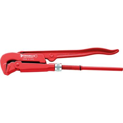 6556 0 420 - Klucz szwedzki do rur 1'1/2", główka odchylona pod kątem 90°, forma A, 64 mm