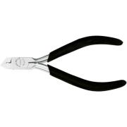 6614 6 115 - Szczypce ESD ukośne dla elektroników, ostrza bez skosu, 112 mm