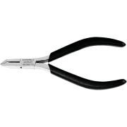 6615 6 115 - Szczypce ESD ukośne dla elektroników, odgięte 30°, wysmukłe, 112 mm