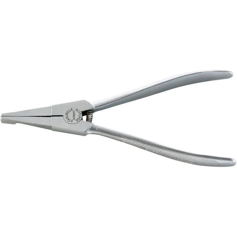 6547 4 170 - Szczypce montażowe do pierścieni osadczych w kształcie podkowy, do zabezpieczeń wałów, szczęki chromowane, 170 mm 6547 4 170 - Szczypce montażowe do pierścieni osadczych w kształcie podkowy, do zabezpieczeń wałów, szczęki chromowane, 170 mm